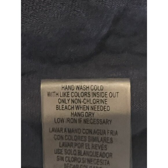 Calvin Klein Sleeveless Eyelet front Women’s Size 1X Dark Navy Blue keyhole back - Picture 5 of 8